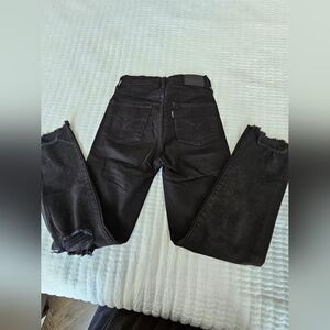 LEVI'S Premium 724 High Rase Straight Crop size 24